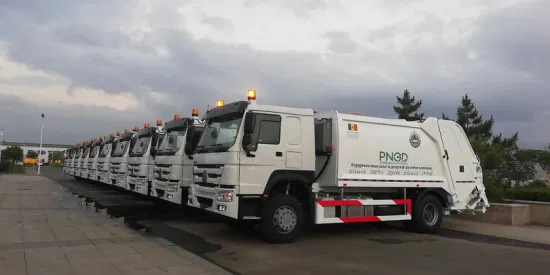 Sinotruk HOWO Совершенно новый грузовик для перевозки сжатого мусора объемом 16 м³