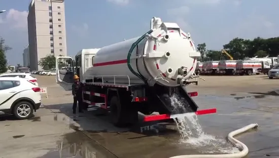 Тяжелый муниципальный пылесос Dongfeng 15м3, 16м3, 18м3, 19м3, 15000л